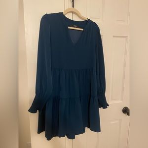 Evereve OPT Bay Dress in Teal